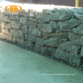 Prix ​​de clôture de Gabion, clôture de gabion en pierre galvanisée